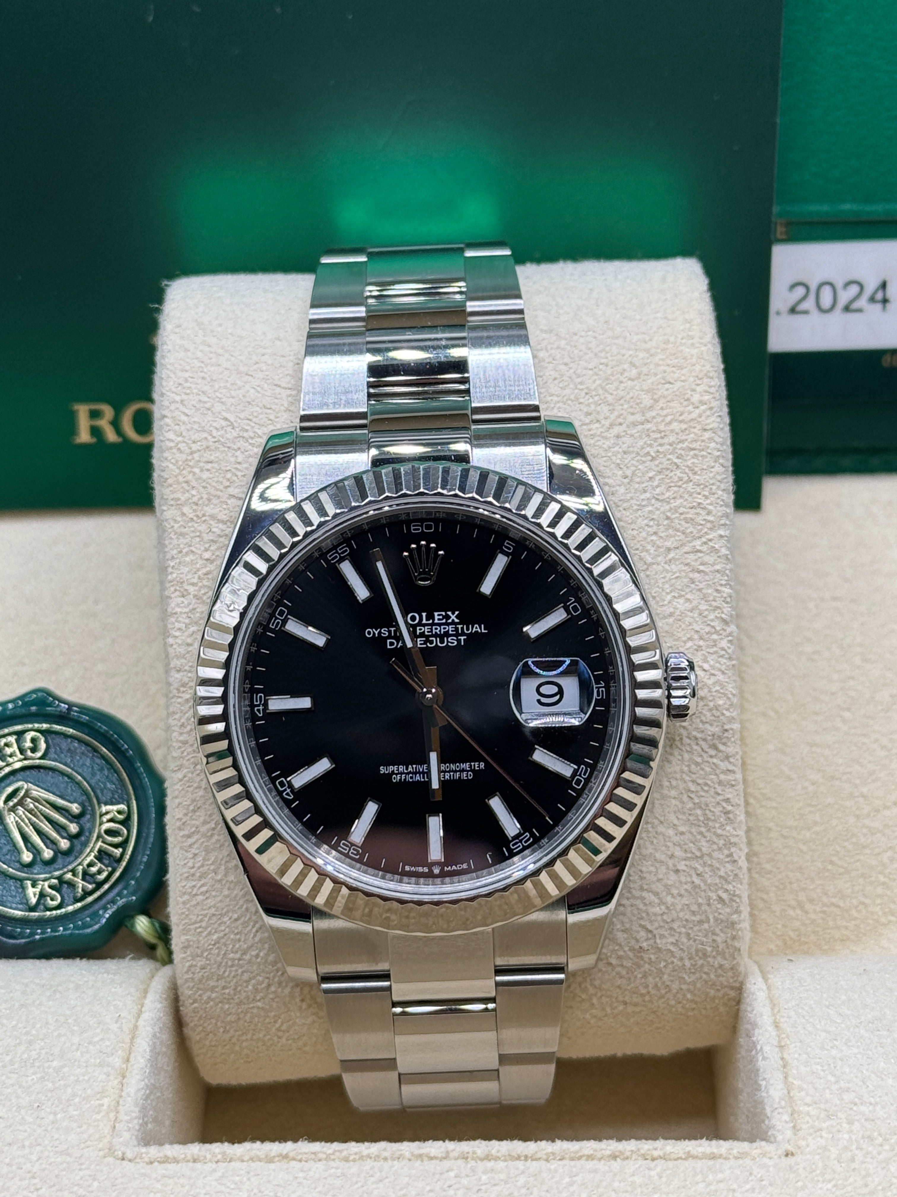 Rolex Datejust 41 Ref. 126334 Schwarz