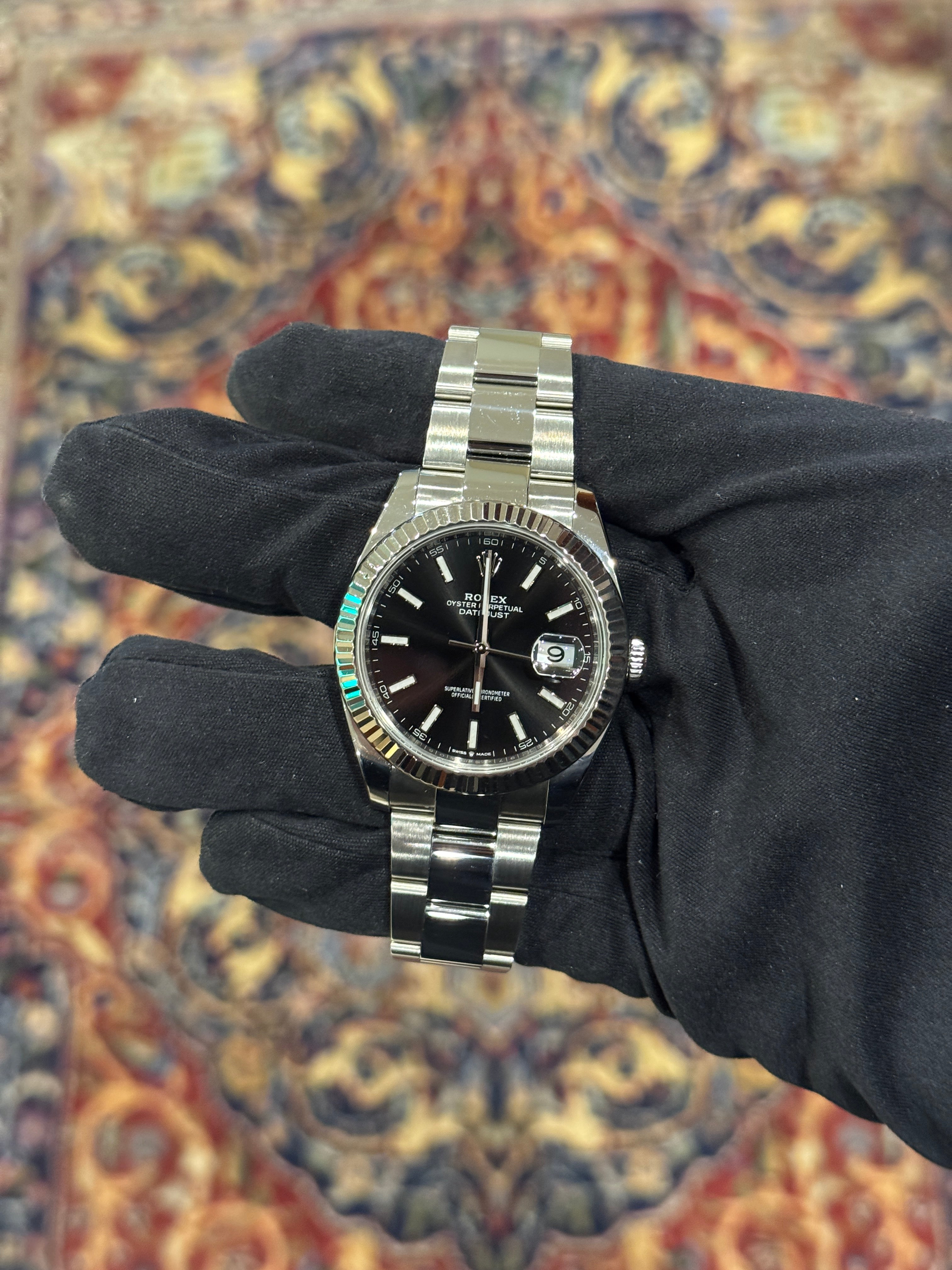 Rolex Datejust 41 Ref. 126334 Schwarz