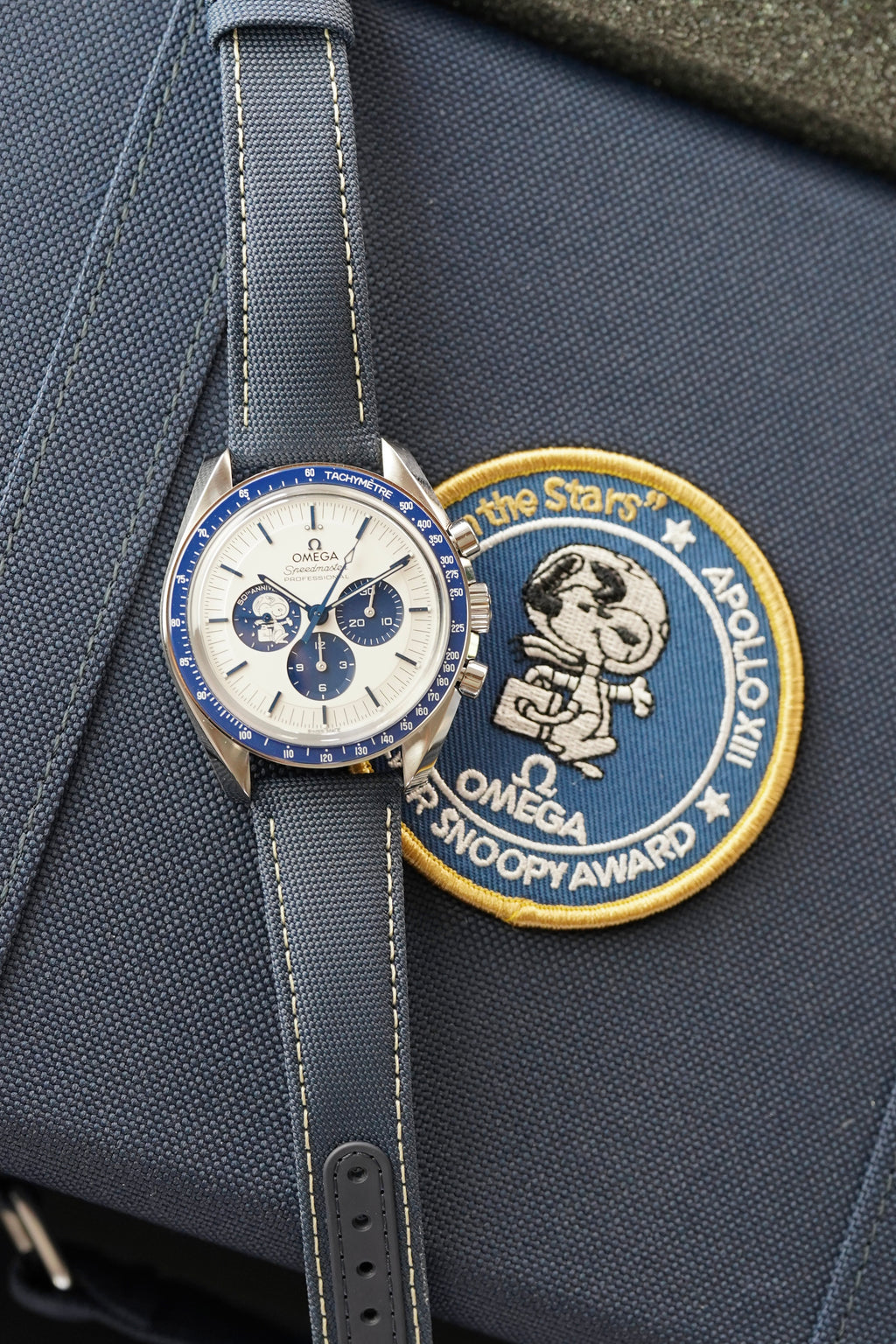 Omega Speedmaster “Silver Snoopy Award” 50th Anniversary