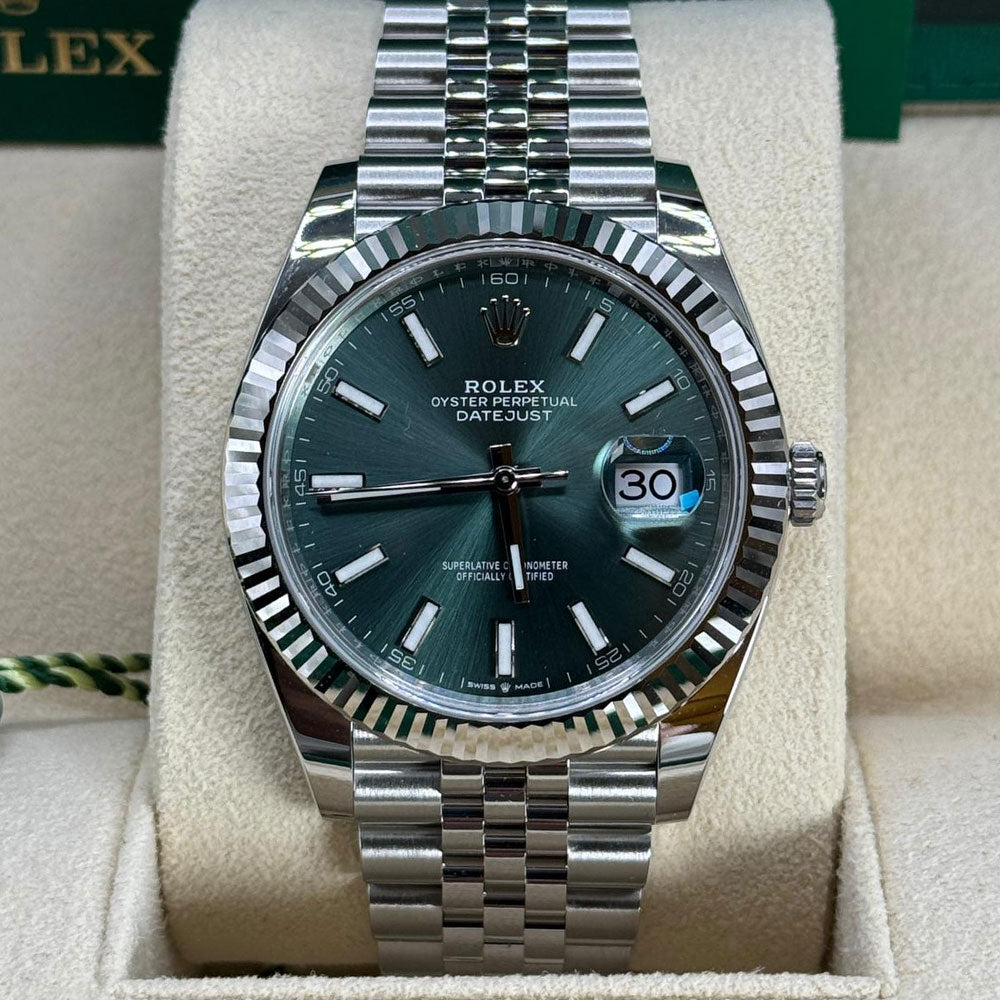 Rolex Datejust 41, grün