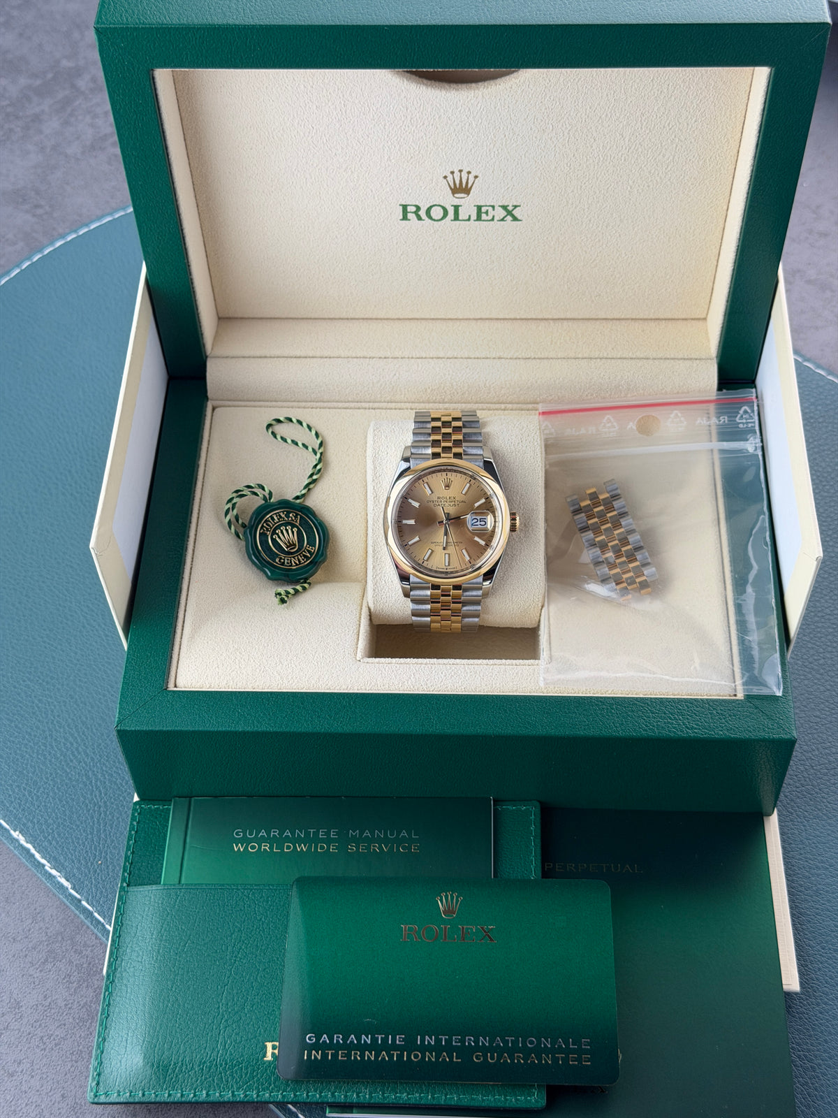 Rolex Datejust 36 Ref. 126203 – Stahl/Gold