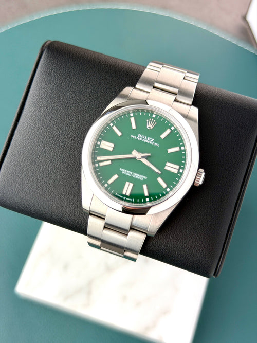 Rolex Oyster Perpetual 41 – Grün