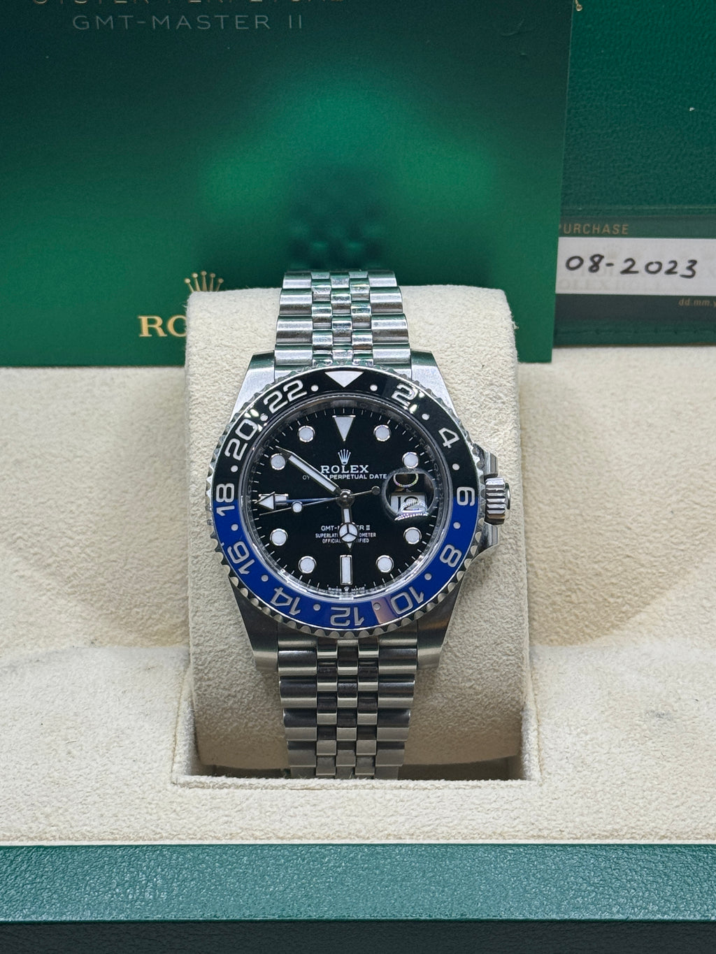Rolex GMT Master 2 "Batgirl"
