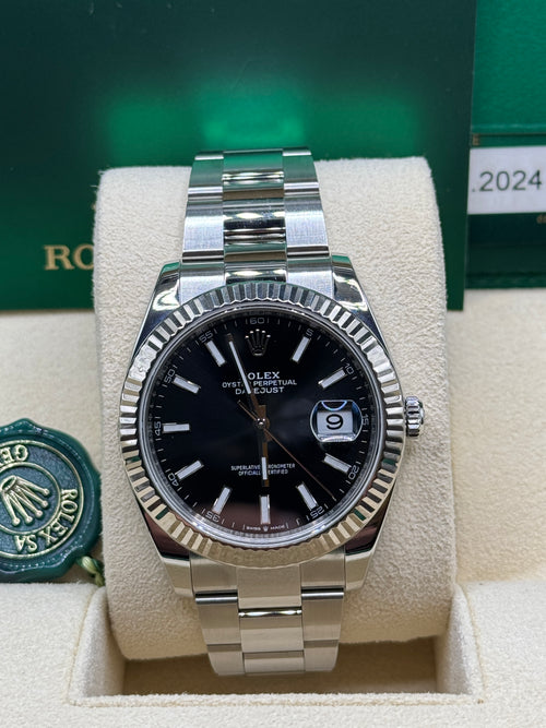 Rolex Datejust 41 Ref. 126334 Schwarz