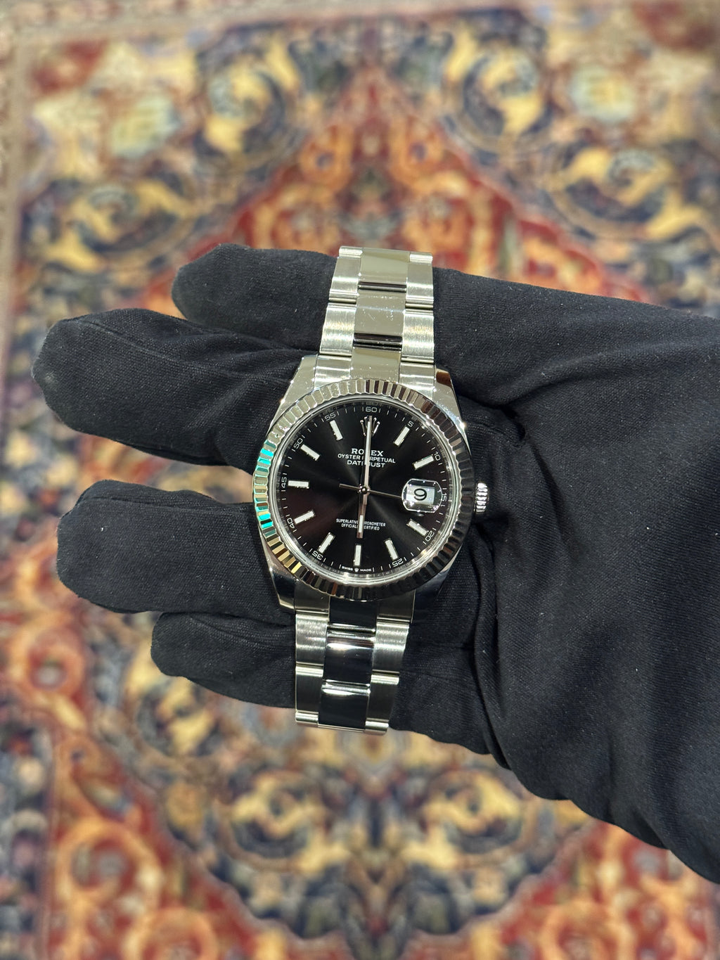 Rolex Datejust 41 Ref. 126334 Schwarz