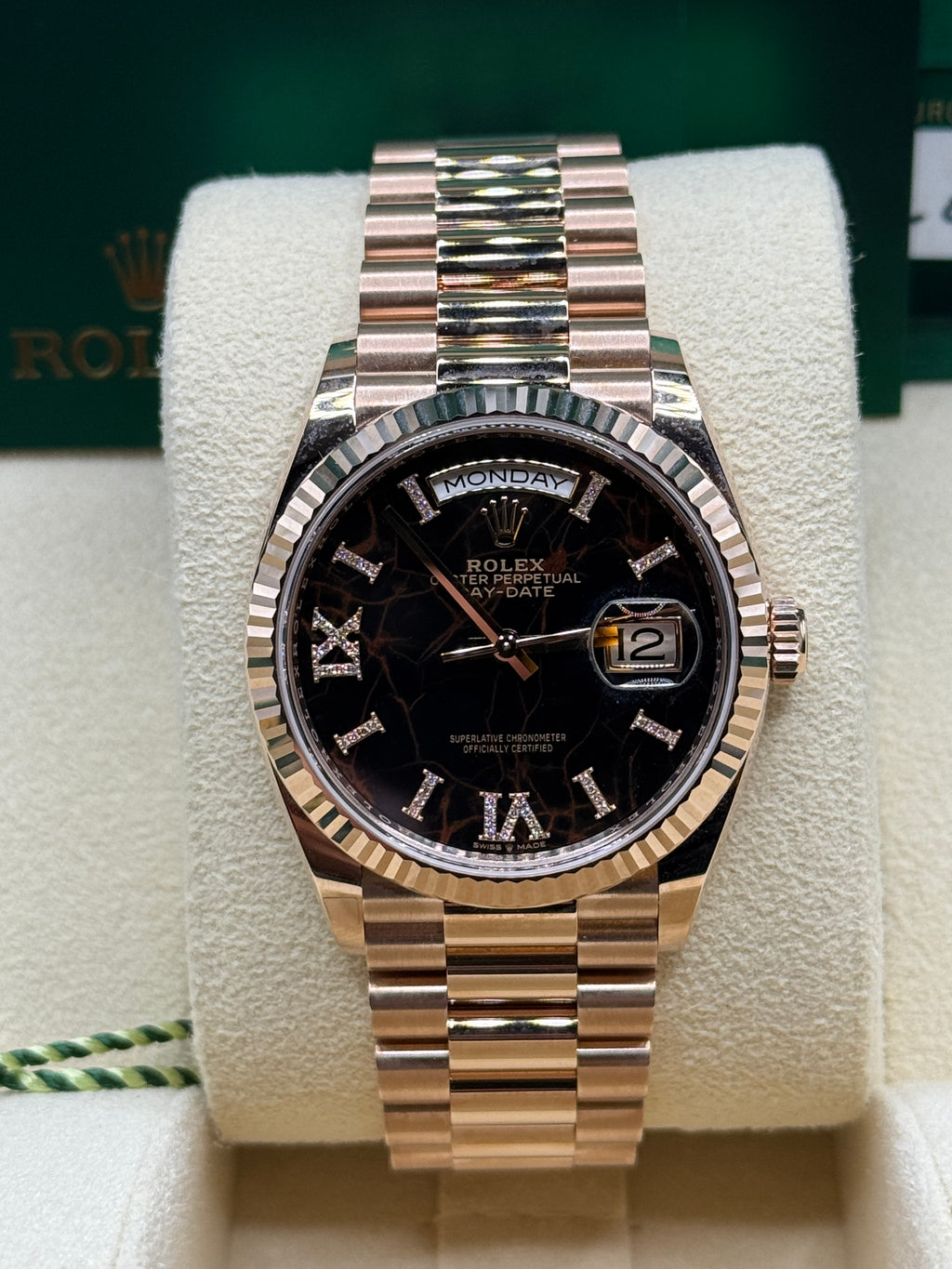 Rolex Day Date Eisenkiesel 36