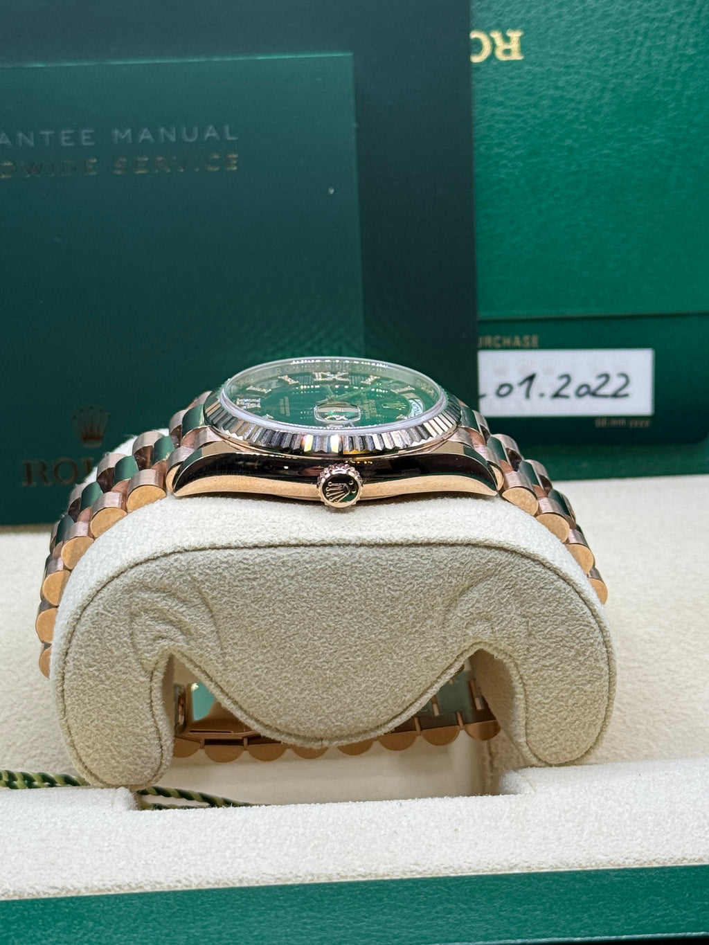 Rolex Day Date Eisenkiesel 36