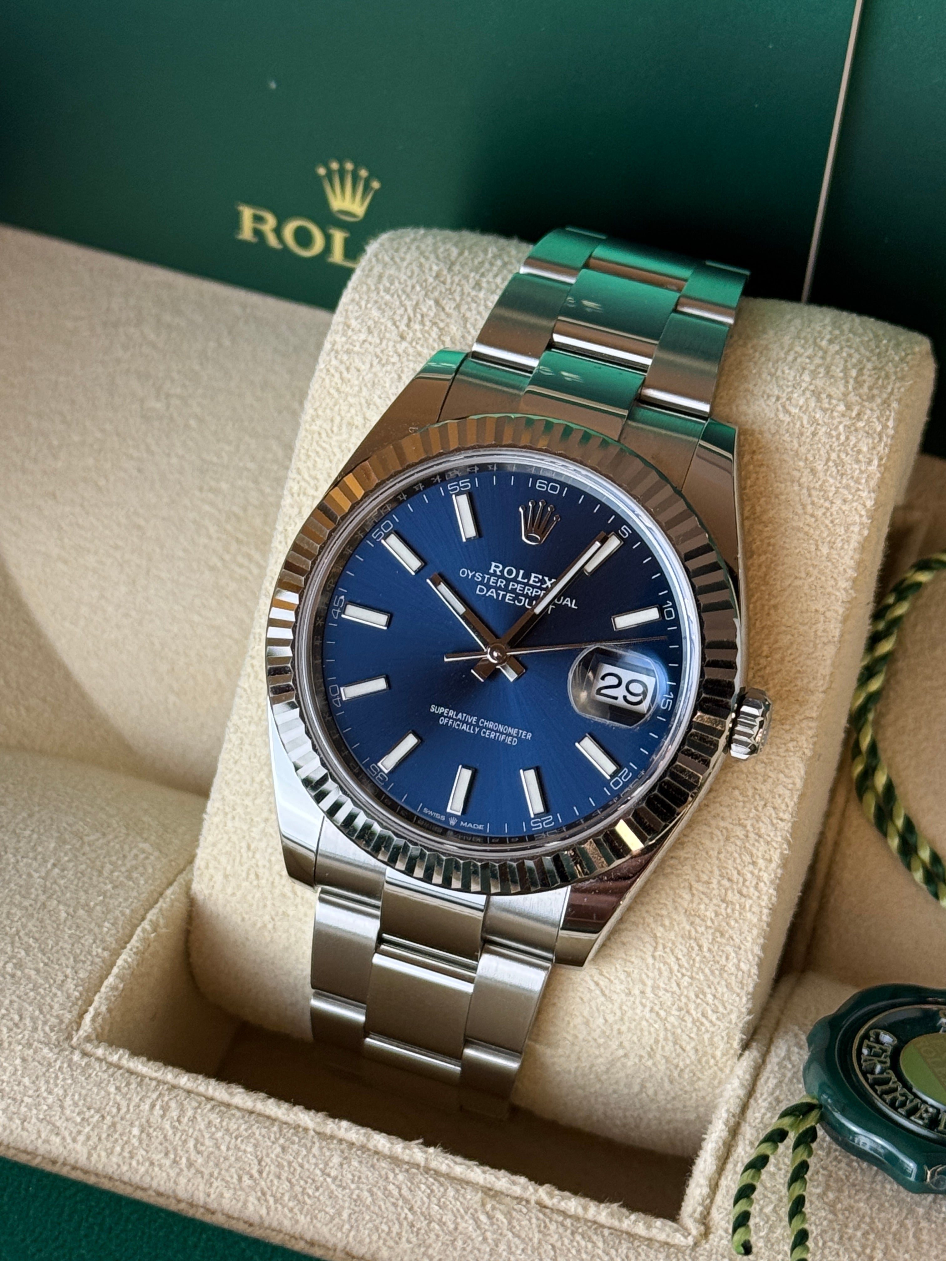 Datejust 41 - 126334 Blau