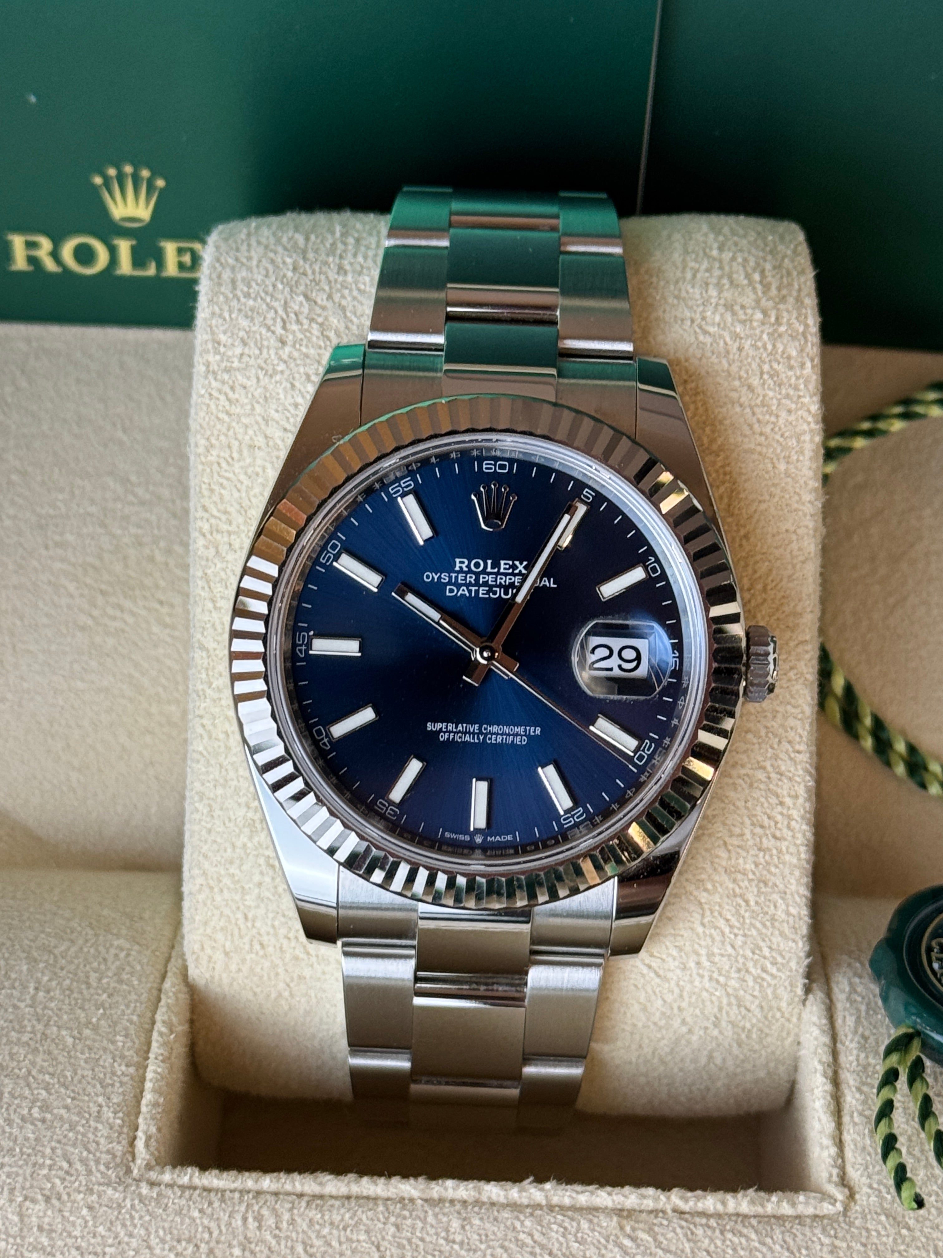 Datejust 41 - 126334 Blau