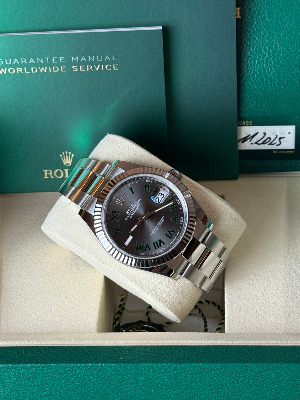 Rolex Datejust Wimbledon 41