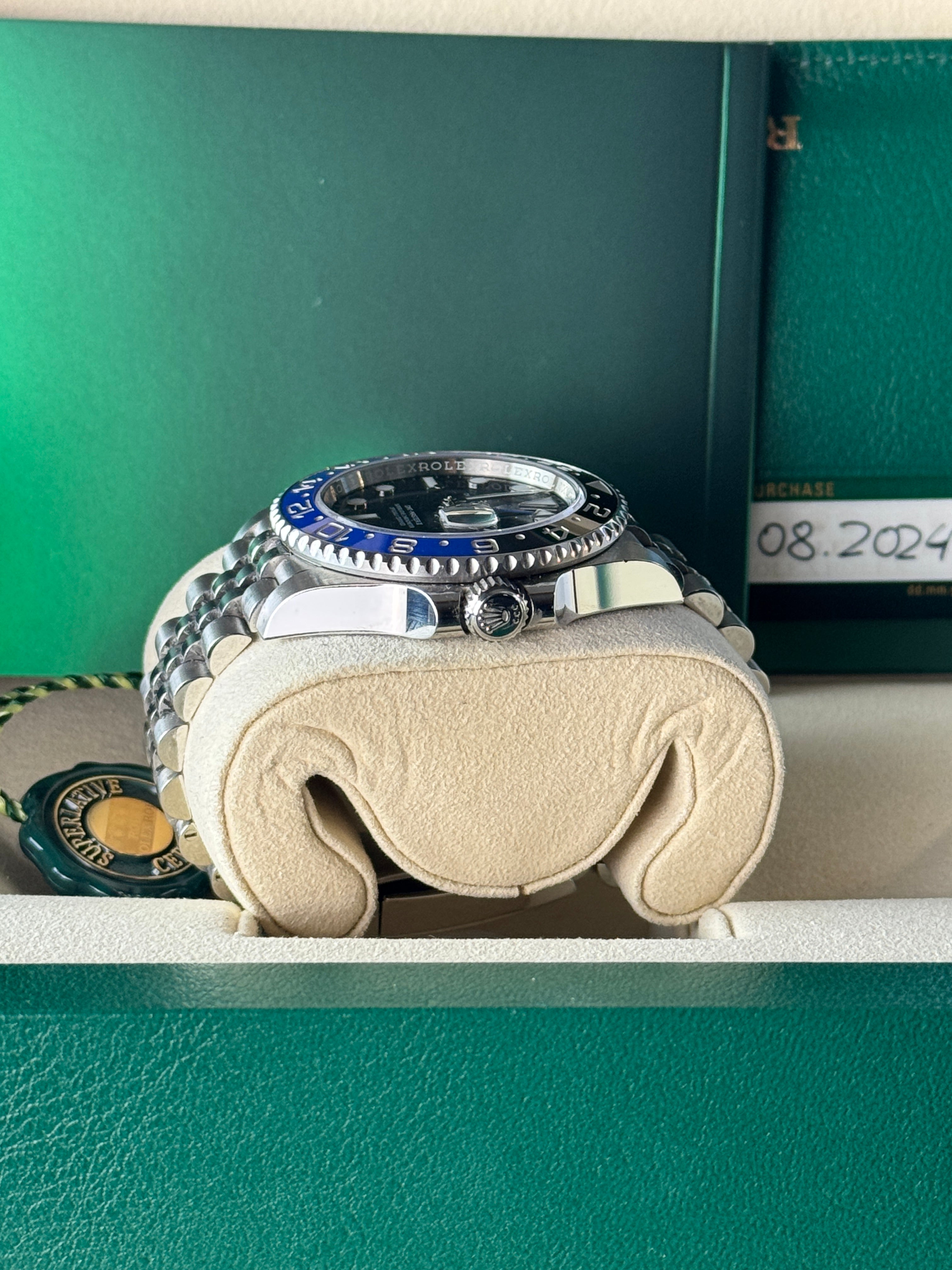 Rolex GMT Master 2 "Batgirl" 126710BLNR