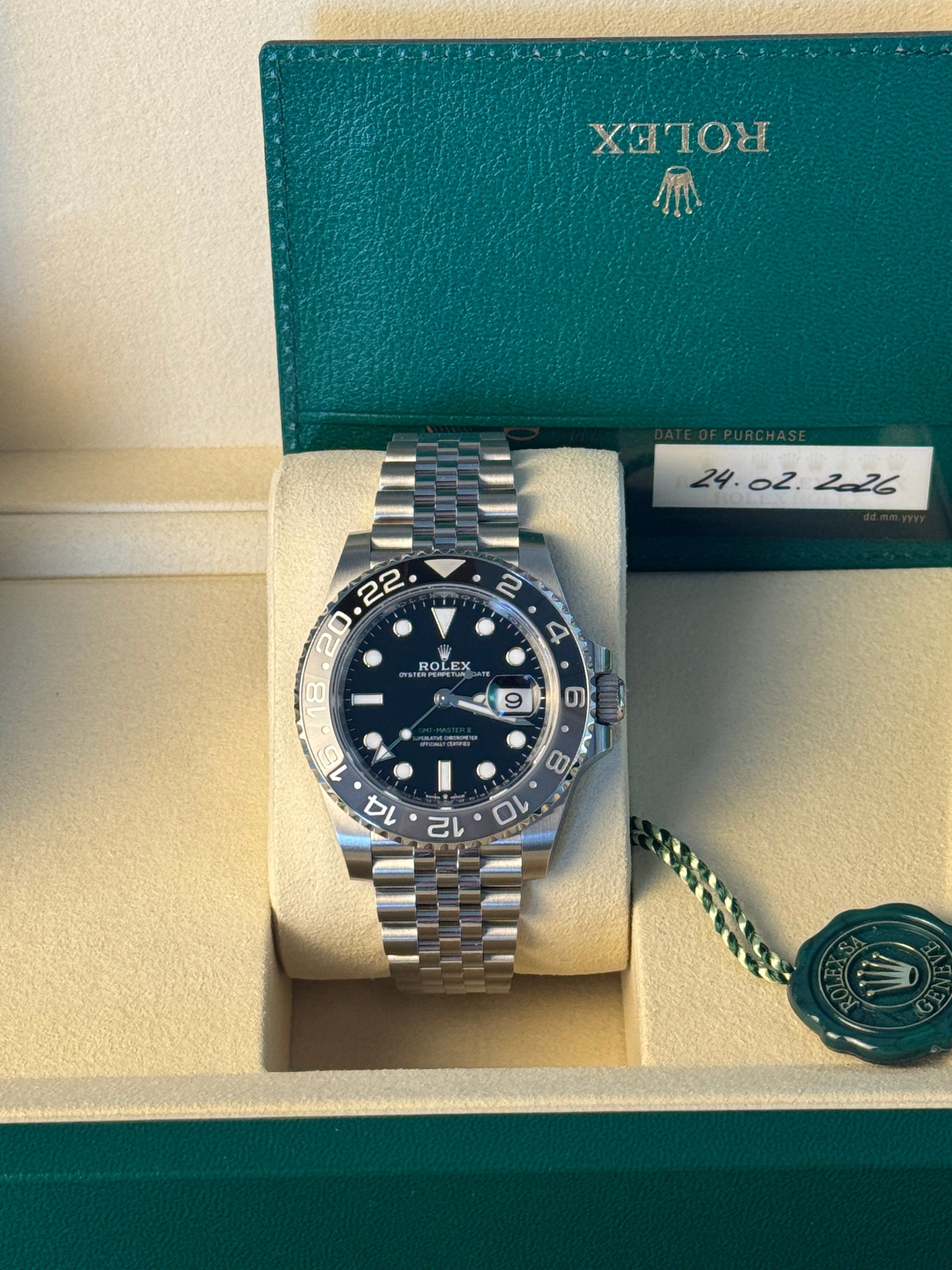 Rolex GMT Master 2 Bruce Wayne