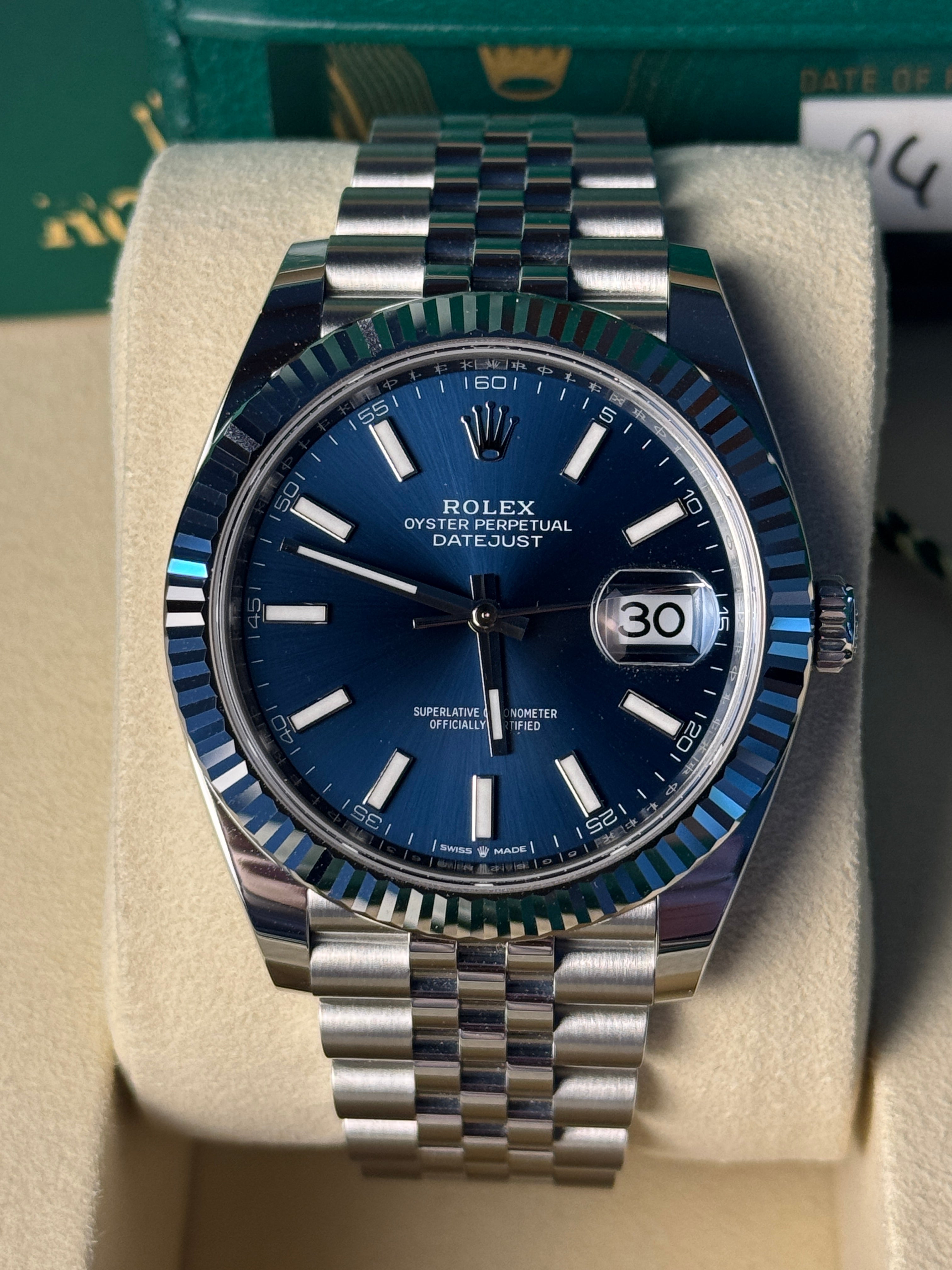 Rolex Datejust 41 - Blau