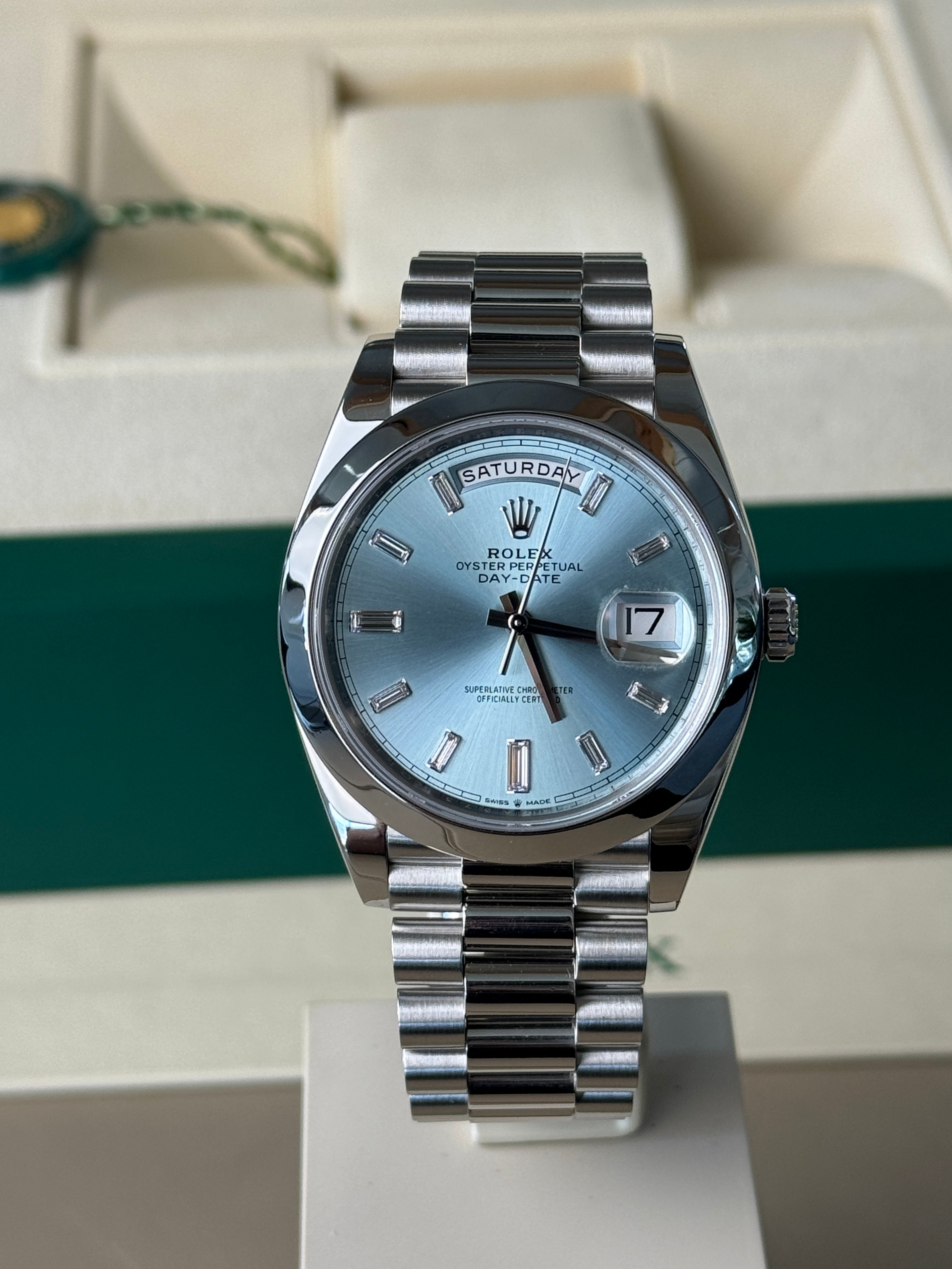 Rolex Day Date Platin 40