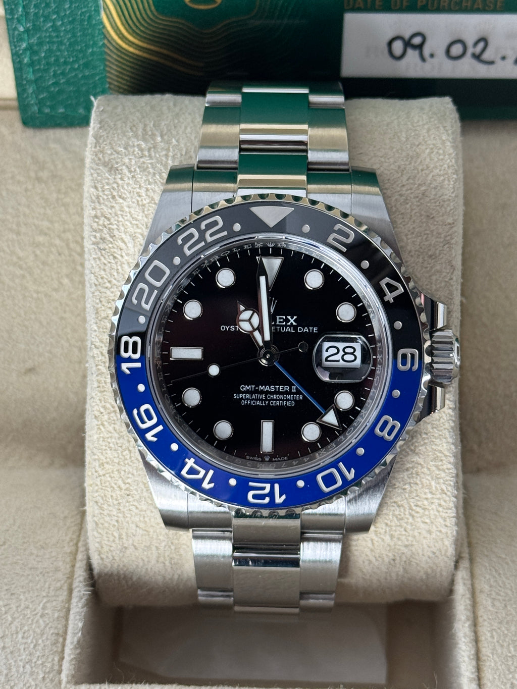 Rolex GMT Master 2 Batman - 126710BLNR