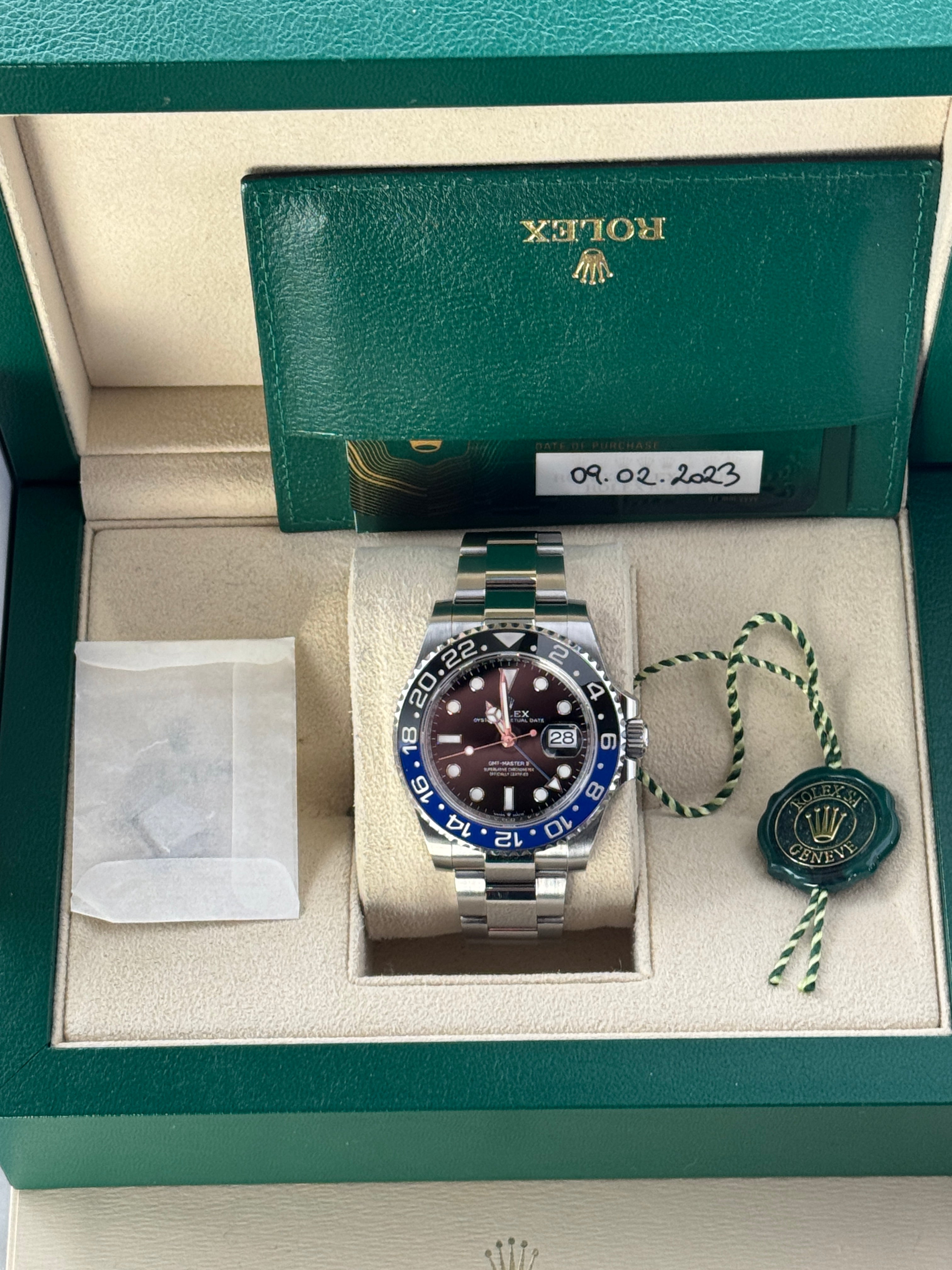 Rolex GMT Master 2 Batman - 126710BLNR