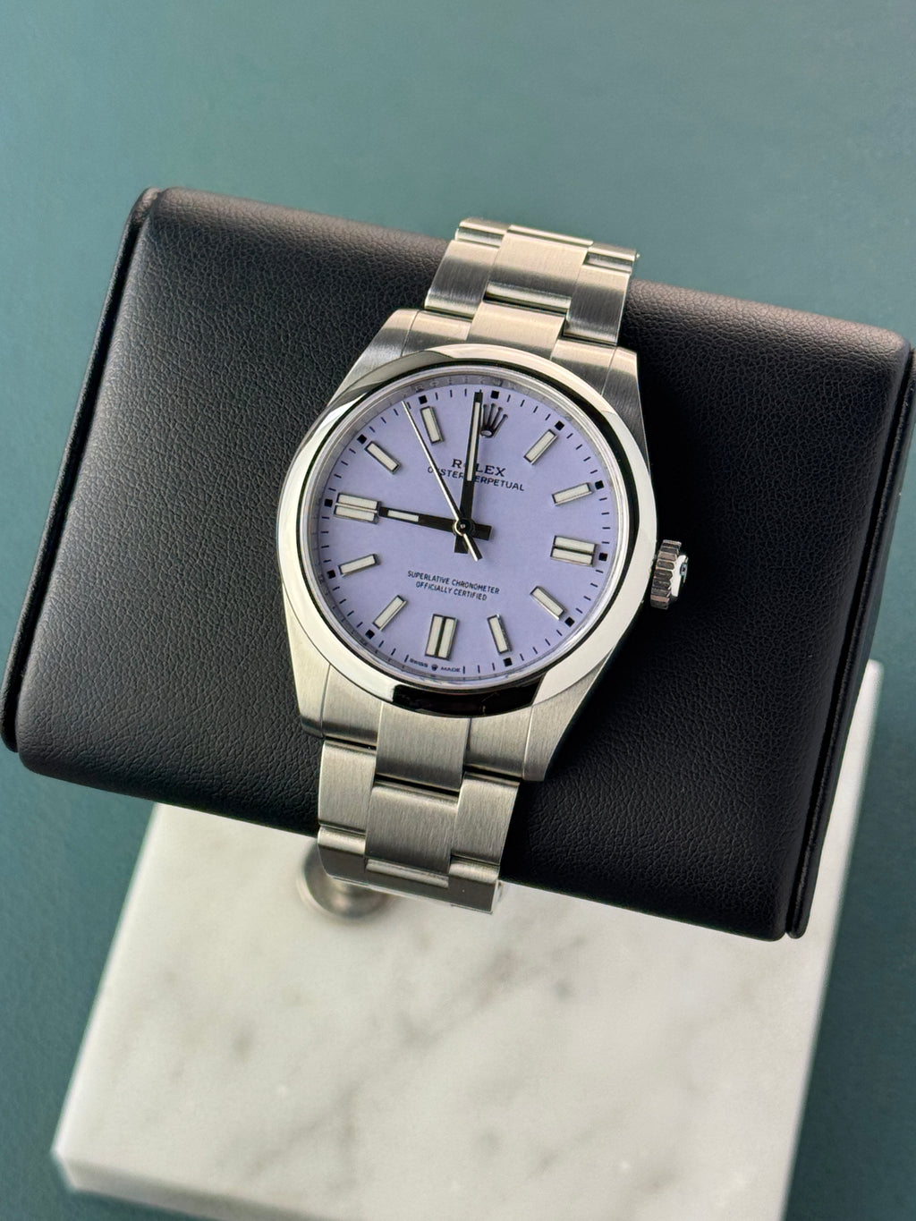 Rolex Oyster Perpetual 41- Lavendel 134300
