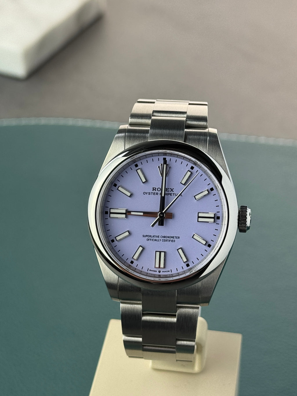 Rolex Oyster Perpetual 41- Lavendel 134300