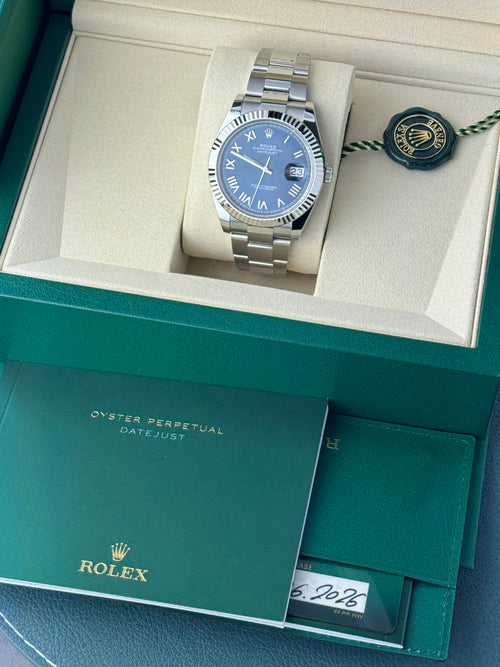 Rolex Datejust 41 Ref. 126334 – Blaues Zifferblatt