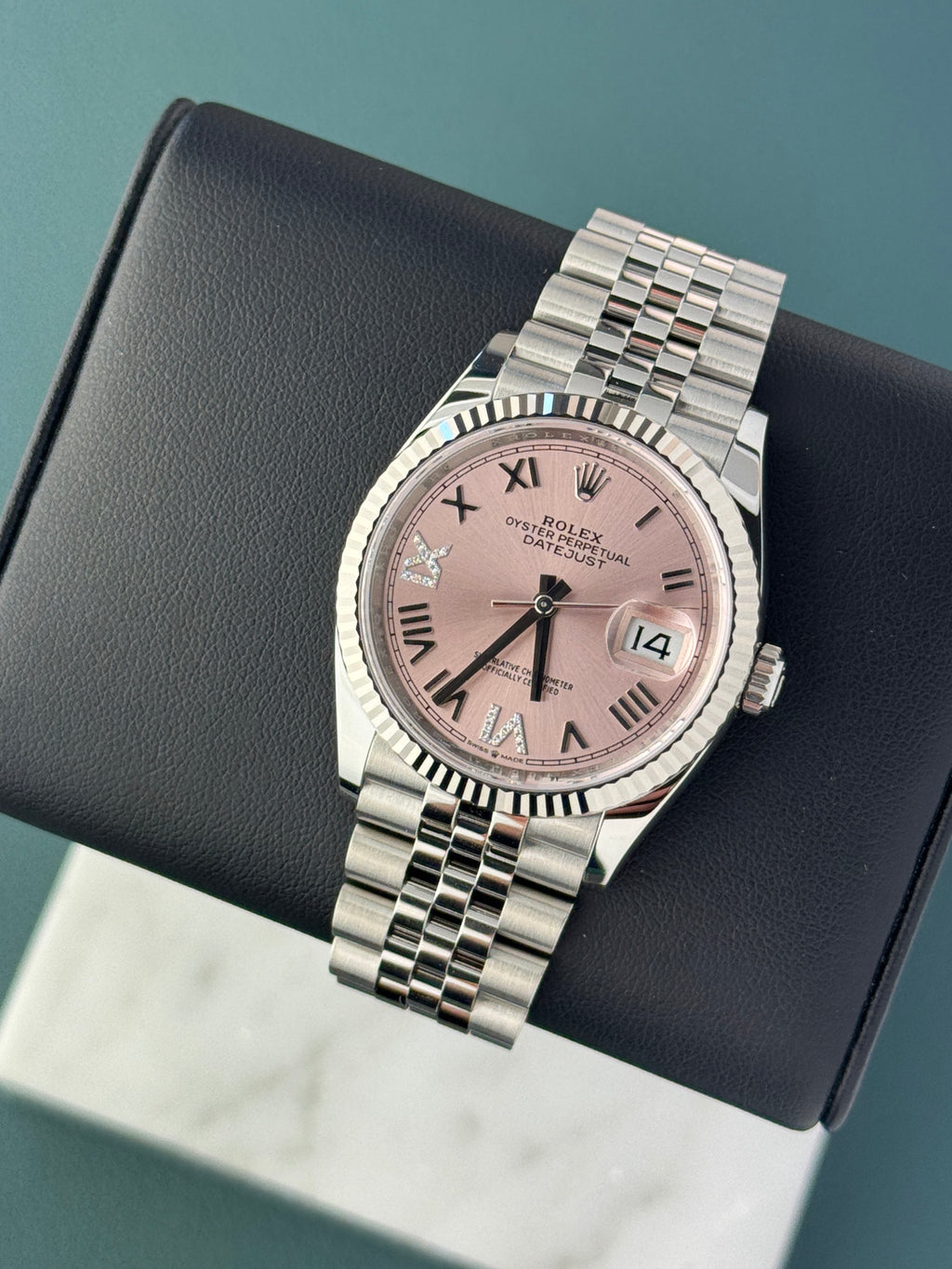 Rolex Datejust 36 Ref. 126234 – Pinkes Diamant-Zifferblatt 2026