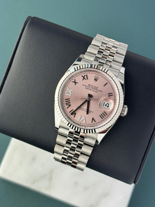 Rolex Datejust 36 Ref. 126234 – Pinkes Diamant-Zifferblatt 2026