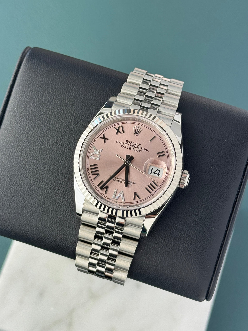 Rolex Datejust 36 Ref. 126234 – Pinkes Diamant-Zifferblatt 2026