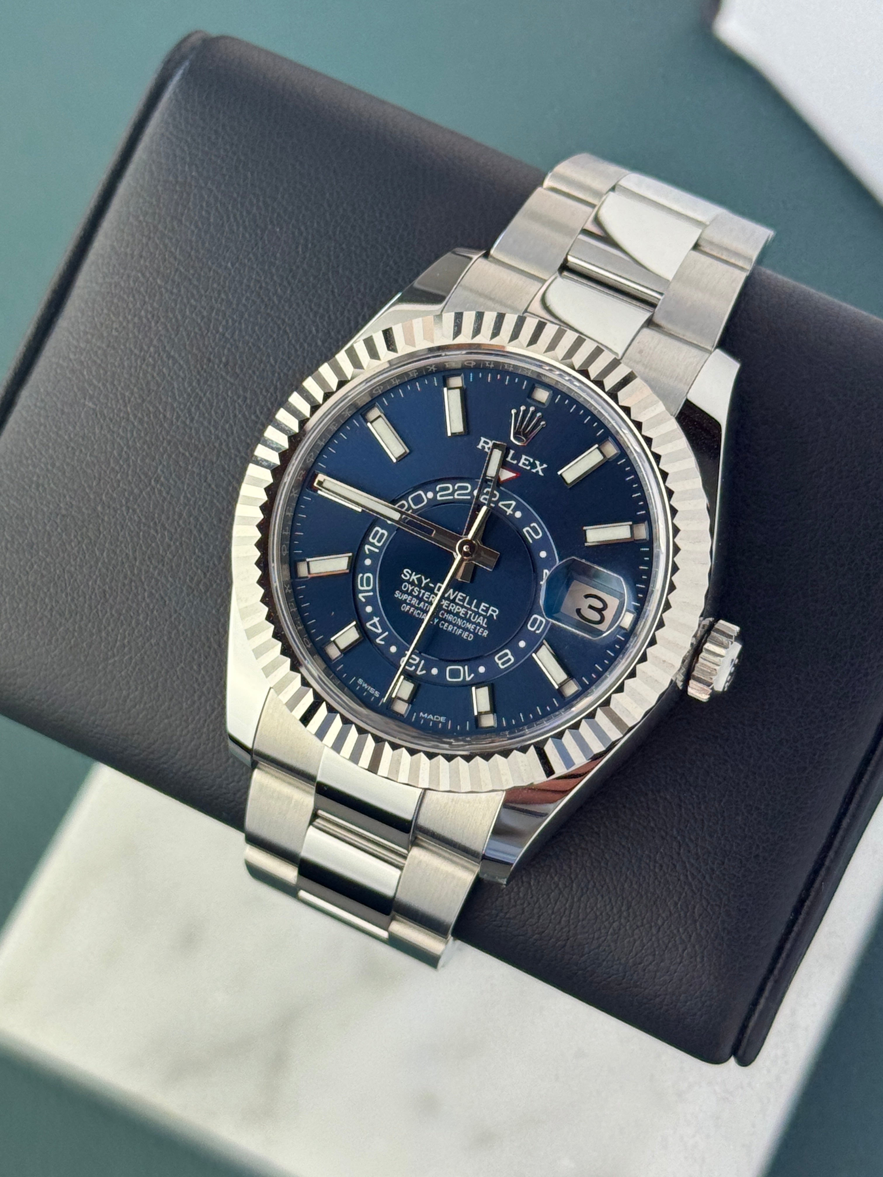 Rolex Sky-Dweller - Blau 326934