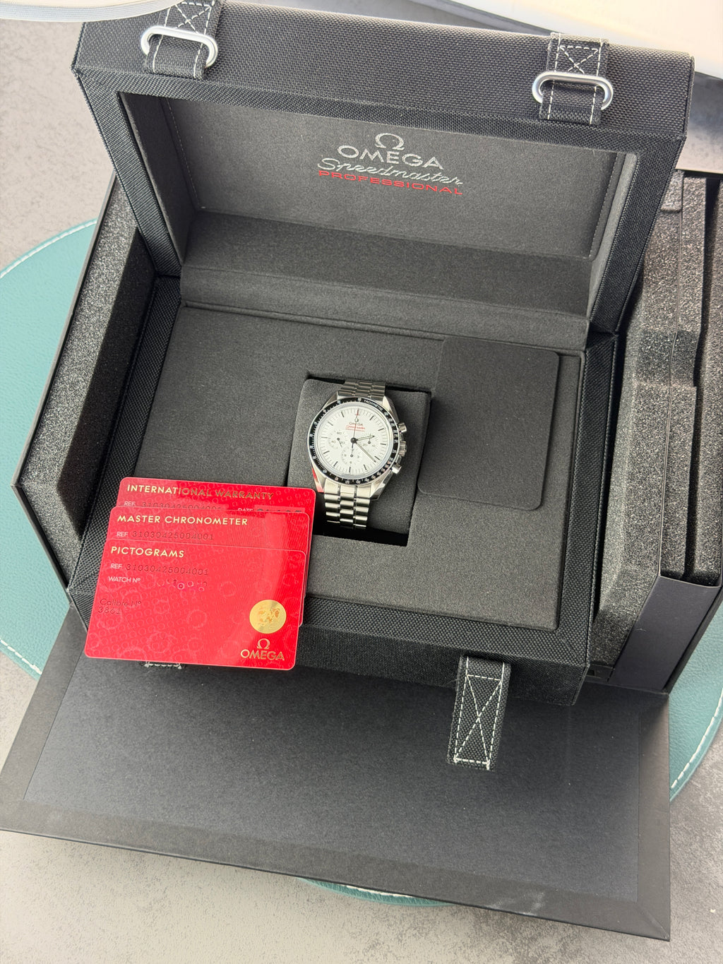 Omega Speedmaster Moonwatch Professional – White Dial – 2025